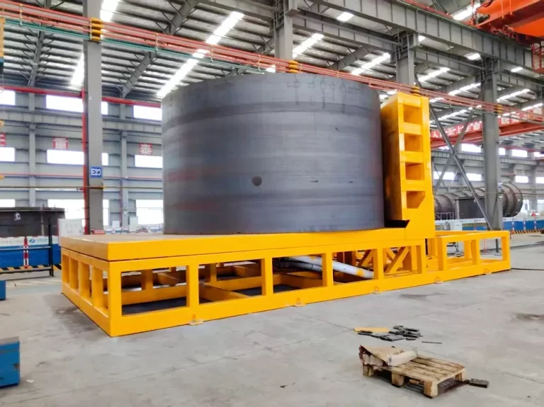 20-Ton Hydraulic Tilter | V-Groove Self-Centering | for Wind Tower & Pressure Pipe