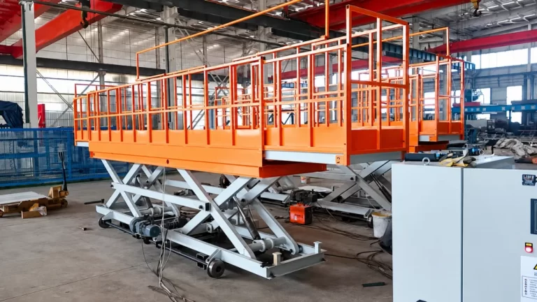 Heavy-Duty Mobile Assembly Platform for Mining Machinery
